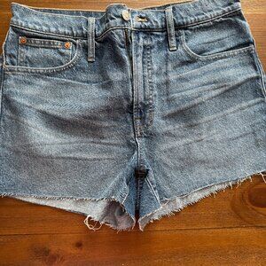 Madewell The Curvy Perfect Vintage Mid-Length Jean Short